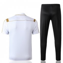 Polo Real Madrid Set Completo 2019 2020 Nero Bianco Oro