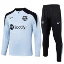 Felpa Allenamento Barcellona 2024 2025 Blu 3