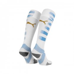 Calzettoni Marseille Home 2020 2021 Bianco
