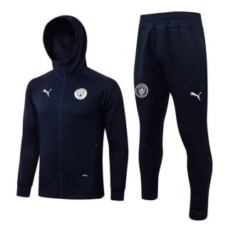 Felpa Cappuccio Set Completo Manchester City 2022 2023 Blu Oscuro Felpa Cappuccio Set Completo Manchester City 2022 2023 Blu Oscuro