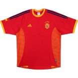 Thailandia Maglia Spagna Replica Home Retro 2002 2004 Rosso