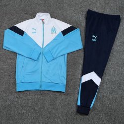 Felpa Marseille 2020 2021 Blu