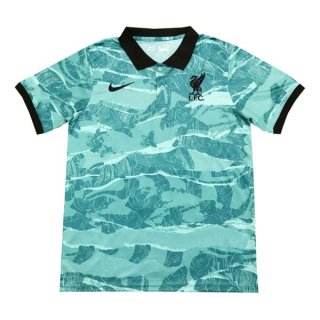 Polo Liverpool 2020 2021 Verde Nero Polo Liverpool 2020 2021 Verde Nero