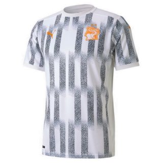 Thailandia Maglia Costa D'Avorio Away 2020 Bianco Thailandia Maglia Costa D'Avorio Away 2020 Bianco