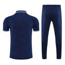 Polo Manchester City Set Completo 2022 2023 Blu Navy
