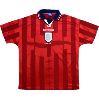 Thailandia Maglia Inghilterra Away Retro 1998 Rosso Thailandia Maglia Inghilterra Away Retro 1998 Rosso