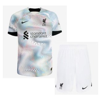 Maglia Liverpool Away Bambino 2022 2023 Maglia Liverpool Away Bambino 2022 2023