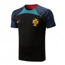 Maglia Formazione Portogallo 2022 2023 Nero Blu