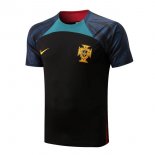 Maglia Formazione Portogallo 2022 2023 Nero Blu