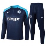 Felpa Allenamento Chelsea 2024 2025 Blu 2