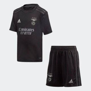 Maglia Benfica Away Bambino 2020 2021 Nero Maglia Benfica Away Bambino 2020 2021 Nero