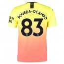 Maglia Manchester City NO.83 Poveda Ocampo Terza 2019 2020 Arancione