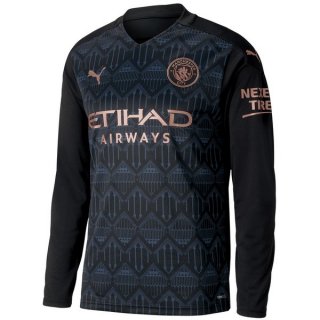 Thailandia Maglia Manchester City Away Ml 2020 2021 Nero Thailandia Maglia Manchester City Away Ml 2020 2021 Nero