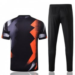 Maglia di Formazione Paris Saint Germain Set Completo 2019 2020 Nero Arancione