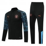 Felpa Manchester City 2020 2021 Nero