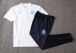 Polo Marseille Set Completo 2019 2020 Bianco