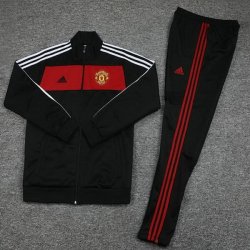 Felpa Manchester United 2020 2021 Nero Rosso
