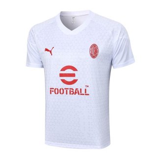 Maglia Formazione AC Milan 2024 Bianco Maglia Formazione AC Milan 2024 Bianco