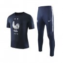 Maglia di Formazione Francia Set Completo 2019 Blu