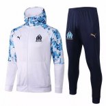 Felpa Cappuccio Marseille 2021 2022 Bianco