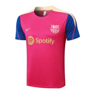 Maglia Formazione Barcellona 2024 2025 Rosso Blu Maglia Formazione Barcellona 2024 2025 Rosso Blu