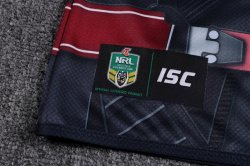 Thailandia Maglia Manly Sea Eagles Falcon 2017 2018 Nero