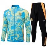 Giacca Real Madrid 2024 2025 Blu Giallo