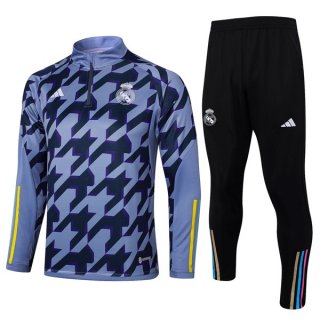 Felpa Allenamento Real Madrid 2024 2025 Nero Grigio 3 Felpa Allenamento Real Madrid 2024 2025 Nero Grigio 3