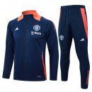 Giacca Manchester United 2024 2025 Blu 3