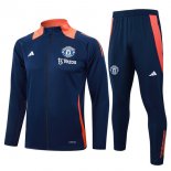 Giacca Manchester United 2024 2025 Blu 3