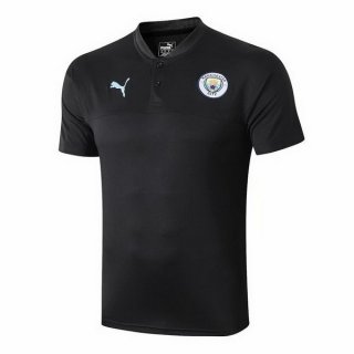 Polo Manchester City 2019 2020 Nero Blu Polo Manchester City 2019 2020 Nero Blu