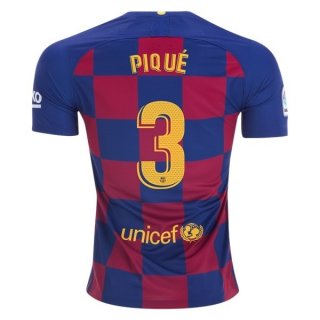 Maglia Barcellona NO.3 Pique Home 2019 2020 Blu Rosso Maglia Barcellona NO.3 Pique Home 2019 2020 Blu Rosso