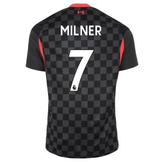 Maglia Liverpool NO.7 Milner Terza 2020 2021 Nero Maglia Liverpool NO.7 Milner Terza 2020 2021 Nero