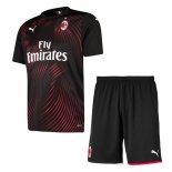 Maglia AC Milan Terza Bambino 2019 2020 Rosso Nero