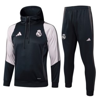 Felpa Cappuccio PSG 2025 2026 Grigio Rosa Felpa Cappuccio PSG 2025 2026 Grigio Rosa