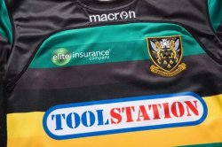Thailandia Maglia Northampton Saints Home 2017 2018 Verde