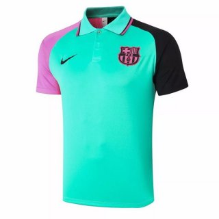 Polo Barcellona 2020-2021 Verde Rosa Polo Barcellona 2020-2021 Verde Rosa