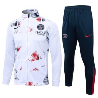 Giacca PSG 2024 2025 Bianco 3 Giacca PSG 2024 2025 Bianco 3