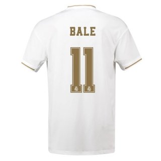 Maglia Real Madrid NO.11 Bale Home 2019 2020 Bianco Maglia Real Madrid NO.11 Bale Home 2019 2020 Bianco