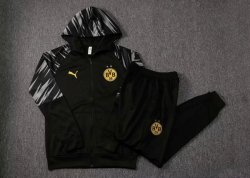 Felpa Cappuccio Borussia Dortmund 2021 2022 Nero
