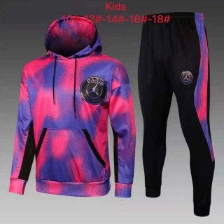 Bambino Felpa Cappuccio Paris Saint Germain 2022 Rosa Nero Bambino Felpa Cappuccio Paris Saint Germain 2022 Rosa Nero