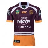 Thailandia Maglia Brisbane Broncos Home 2018 Porpora