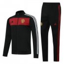 Felpa Manchester United 2020 2021 Nero Rosso