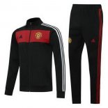 Felpa Manchester United 2020 2021 Nero Rosso