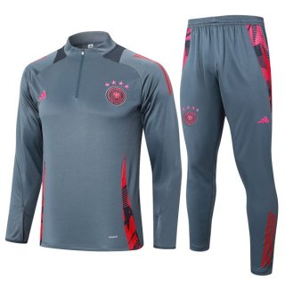 Felpa Allenamento Germania 2024 2025 Grigio 3 Felpa Allenamento Germania 2024 2025 Grigio 3
