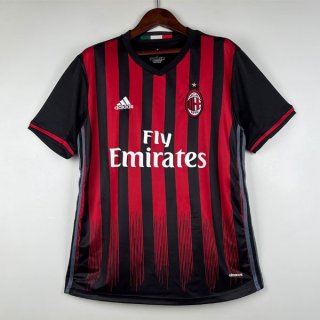 Thailandia Maglia AC Milan Home Retro 2016-2017 Thailandia Maglia AC Milan Home Retro 2016-2017