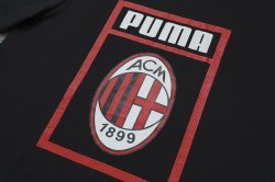 Maglia di Formazione AC Milan Set Completo 2019 2020 Nero Rosso