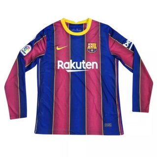 Thailandia Maglia Barcellona Home ML 2020 2021 Rosso Blu Thailandia Maglia Barcellona Home ML 2020 2021 Rosso Blu