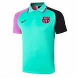 Polo Barcellona 2020-2021 Verde Rosa