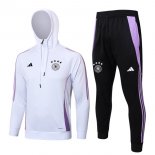 Felpa Cappuccio Germania 2024 2025 Bianco 3